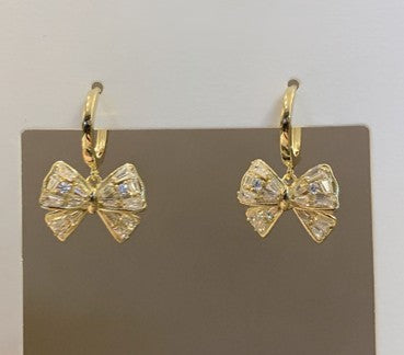 Gleam Bow Earrings